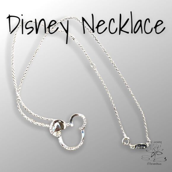 Disney Mickey Mouse Ears Necklace - Picture 1 of 10